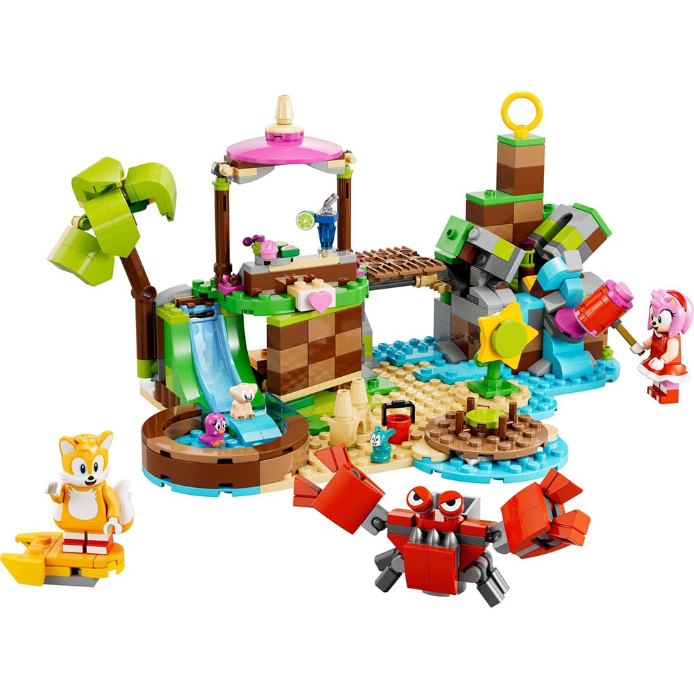 LEGO Sonic: Insula lui Amy pentru salvarea animalelor 76992, 7 ani+, 388 piese
