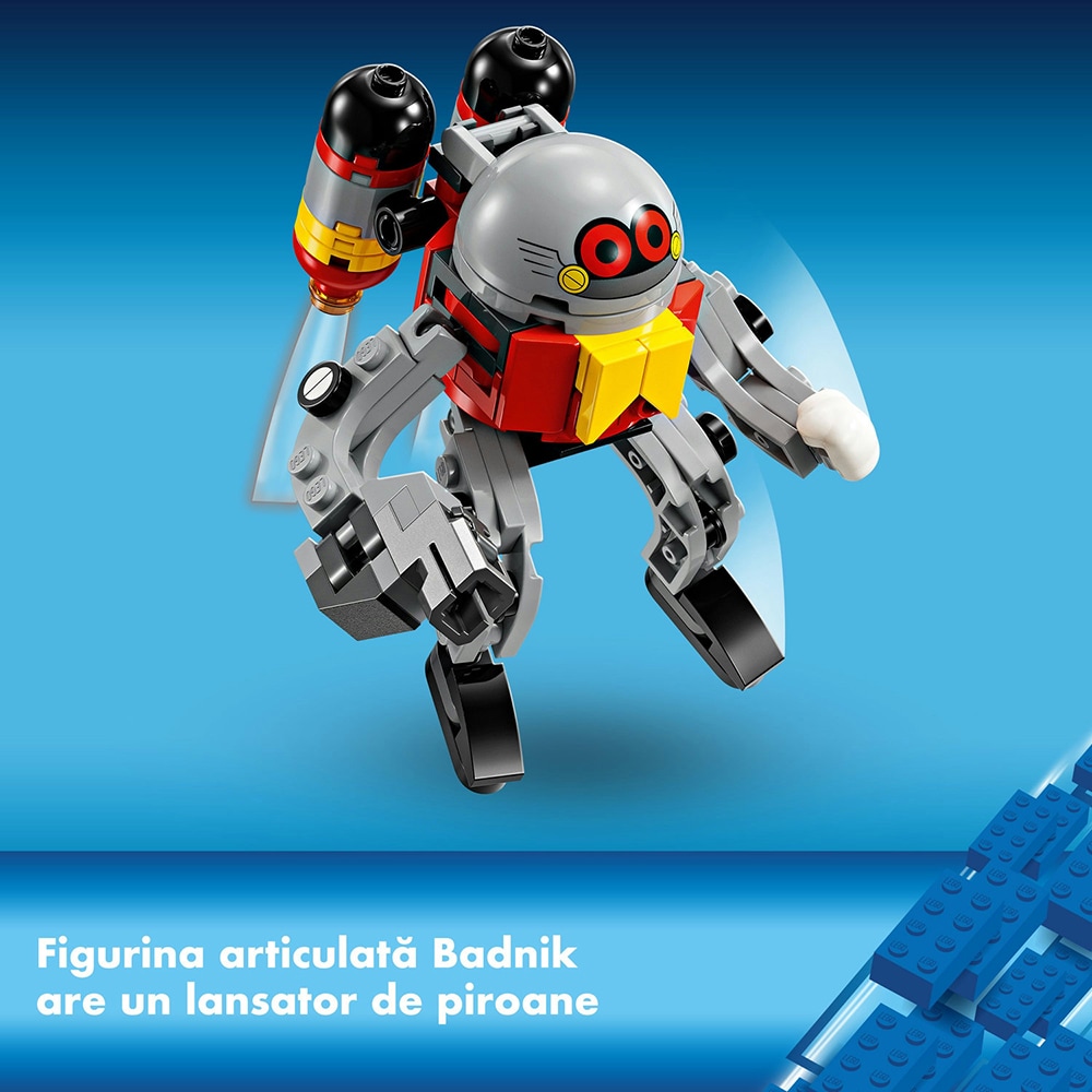 LEGO Sonic The Hedgehog: Knuckles si Altarul Master Emerald 76998, 8 ani+, 325 piese