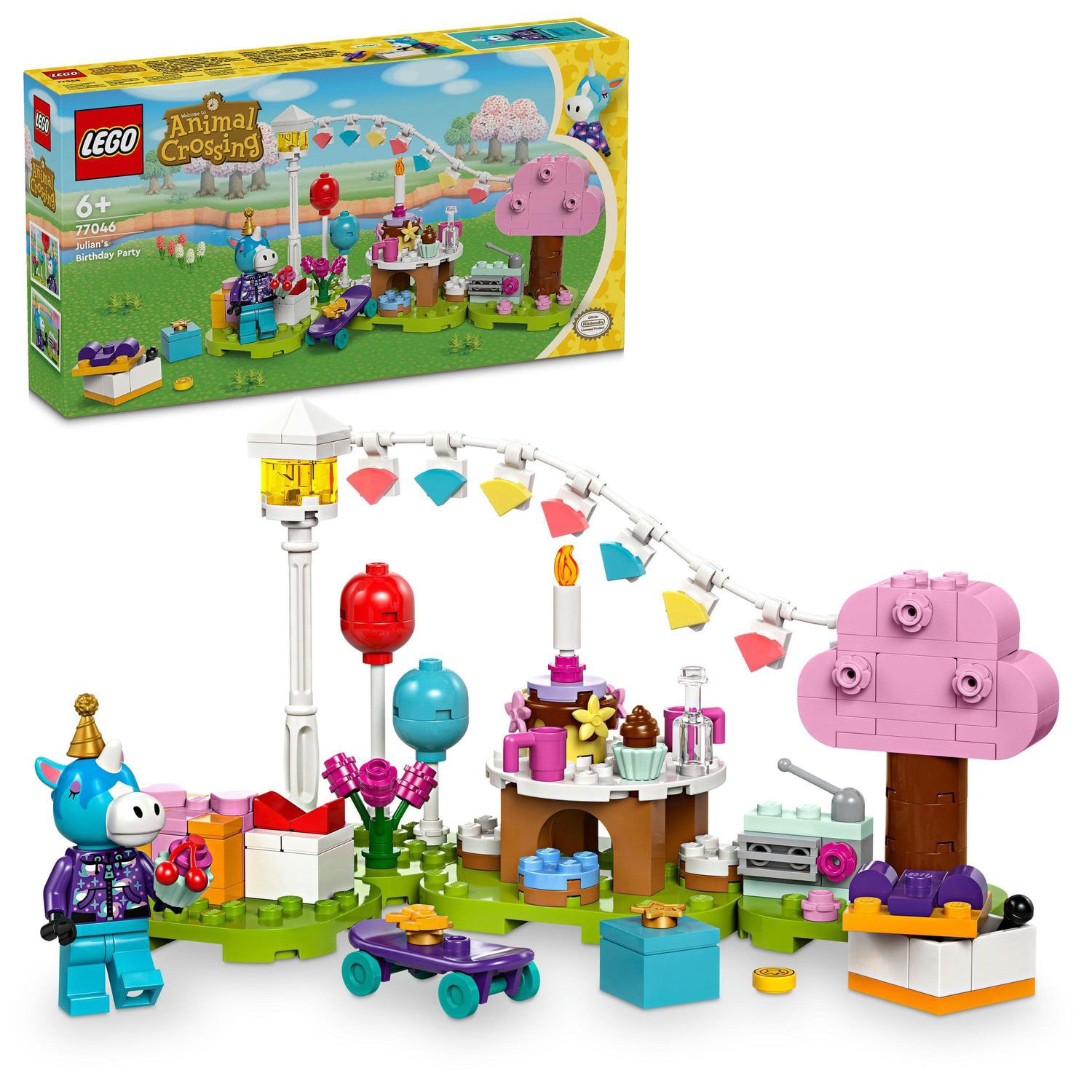 LEGO Animal Crossing: Petrecere de ziua de nastere a lui Julian 77046, 6 ani+, 170 piese