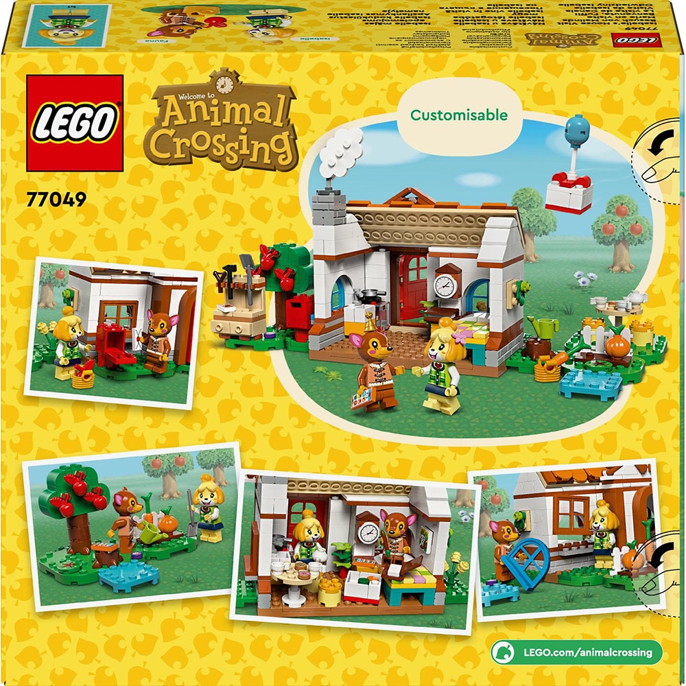 LEGO Animal Crossing: Isabelle vine in vizita 77049, 6 ani+, 389 piese