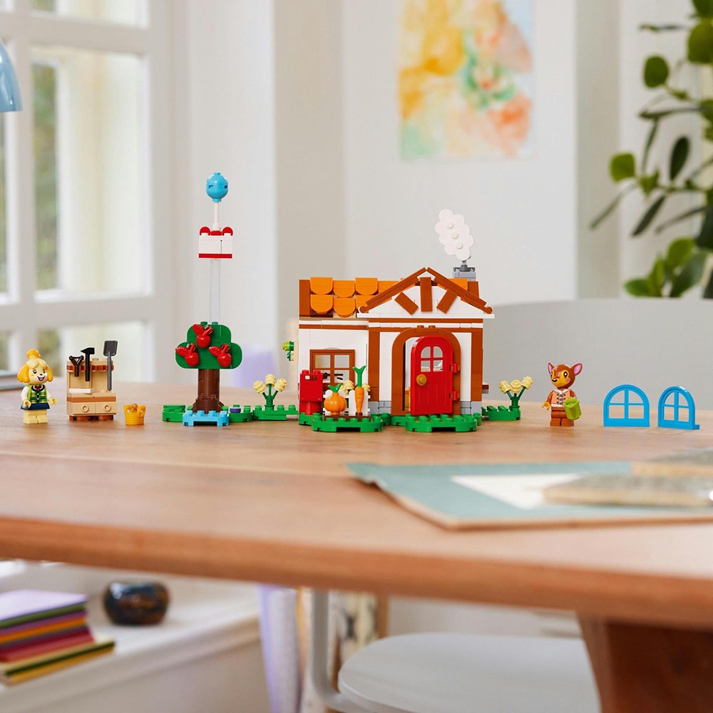 LEGO Animal Crossing: Isabelle vine in vizita 77049, 6 ani+, 389 piese