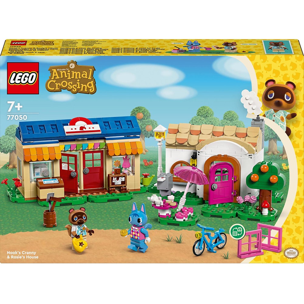 LEGO Animal Crossing: Nook's Cranny si casa lui Rosie 77050, 7 ani+, 535 piese