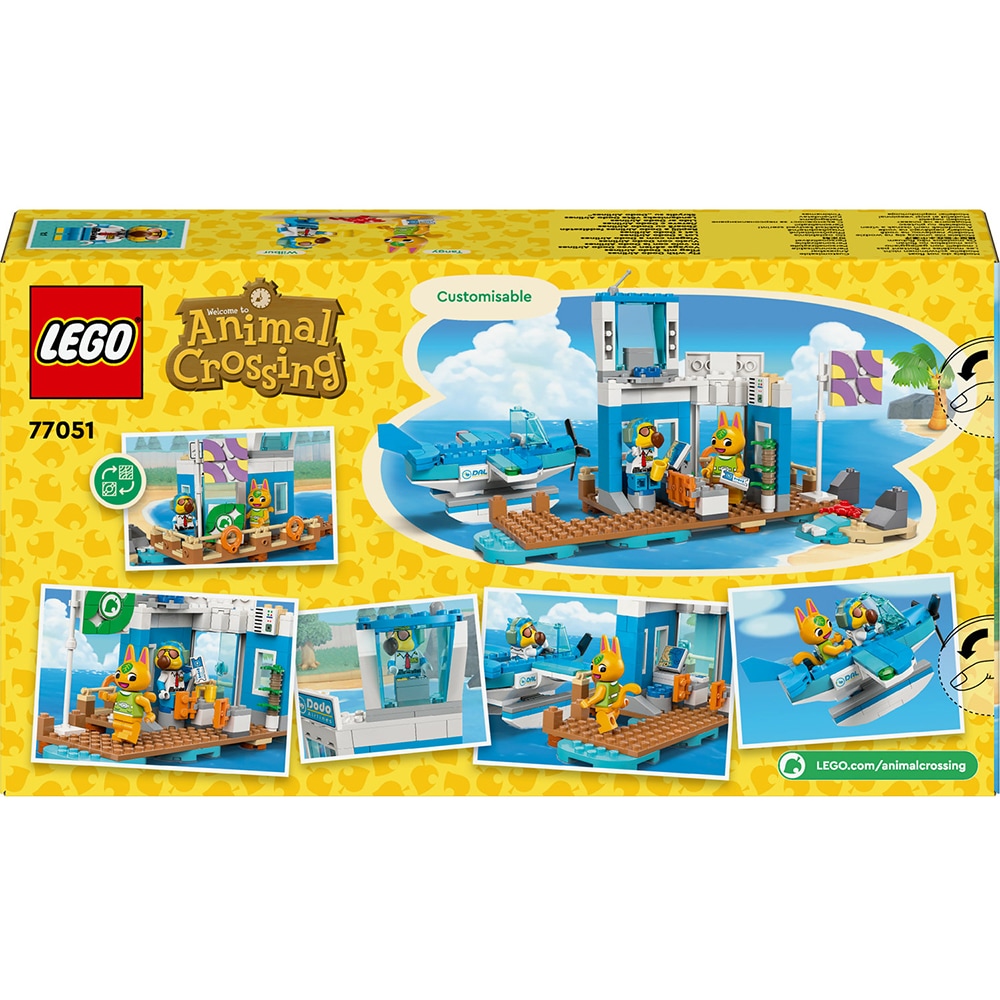 LEGO Animal Crossing: Zboara cu Dodo Airlines 77051, 7 ani+, 292 piese