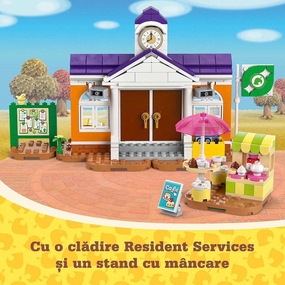 LEGO Animal Crossing: Concertul lui K.K. la Plaza 77052, 7 ani+, 550 piese