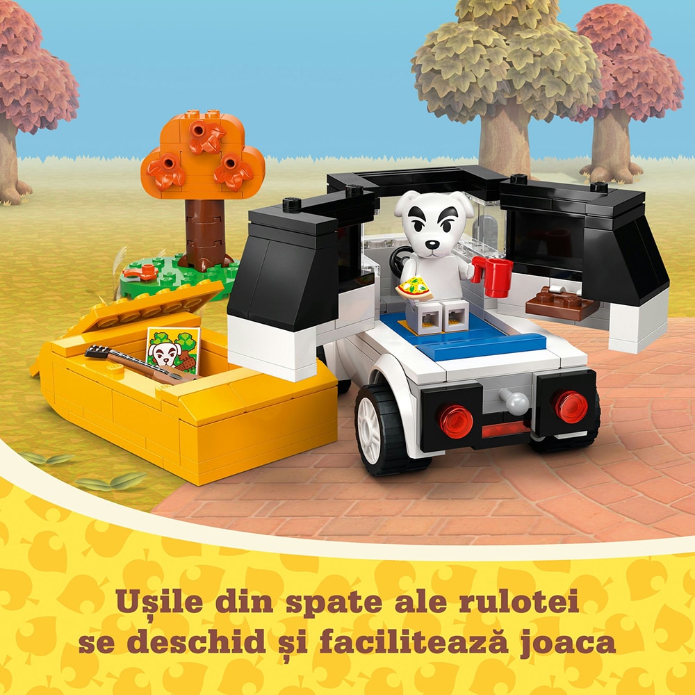 LEGO Animal Crossing: Concertul lui K.K. la Plaza 77052, 7 ani+, 550 piese