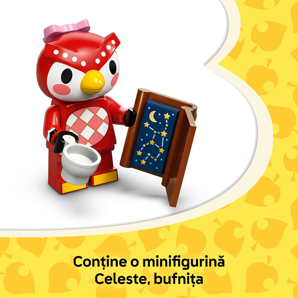 LEGO Animal Crossing: Crossing Observarea stelelor cu Celeste 77053, 6 ani+, 78 piese