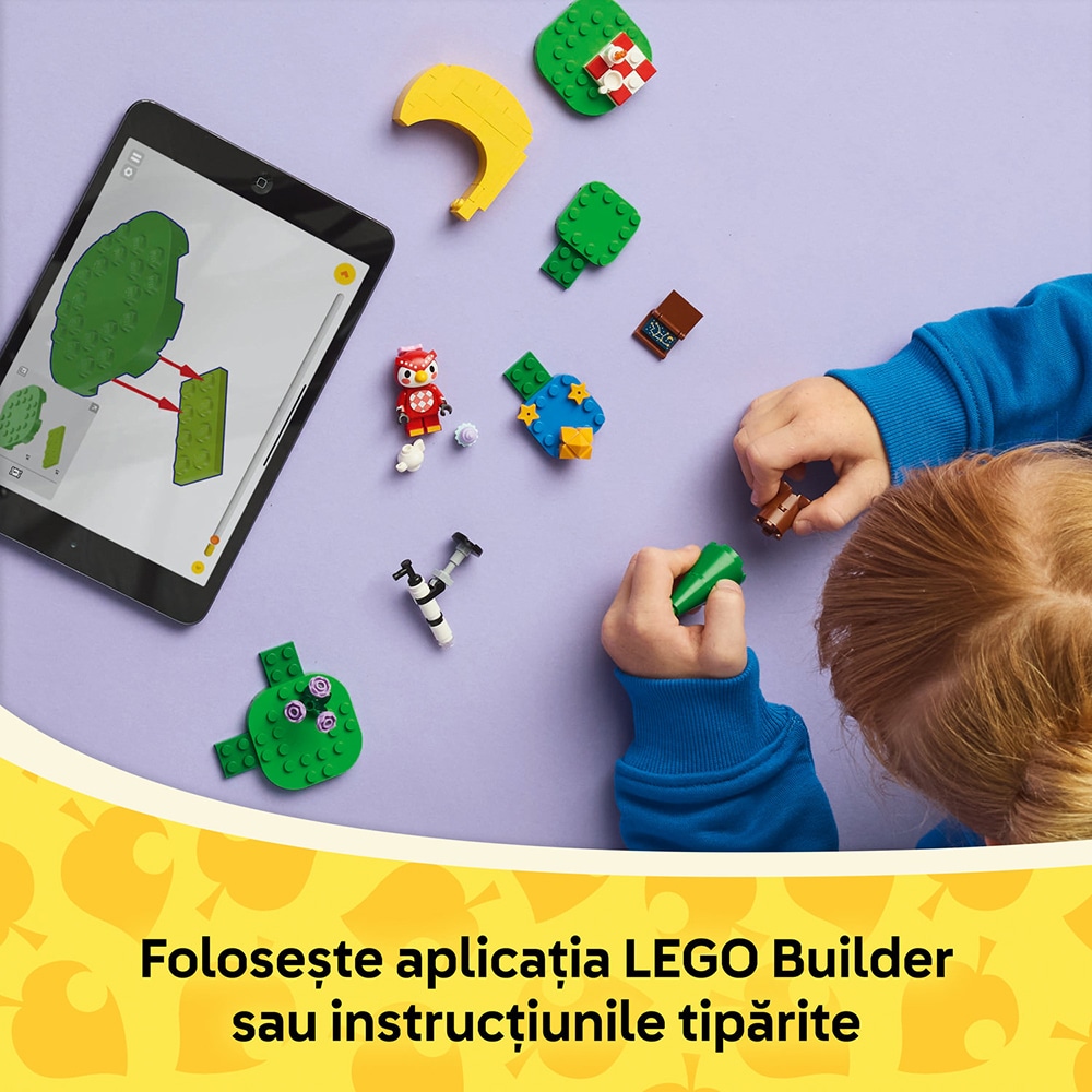 LEGO Animal Crossing: Crossing Observarea stelelor cu Celeste 77053, 6 ani+, 78 piese
