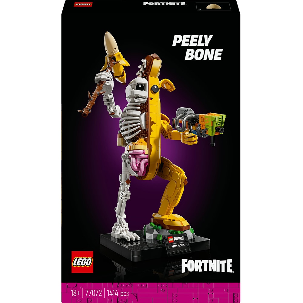 LEGO Fortnite: Peely Bone 77072, 18 ani+, 1414 piese