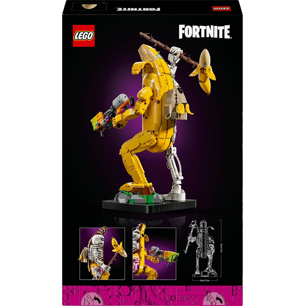 LEGO Fortnite: Peely Bone 77072, 18 ani+, 1414 piese