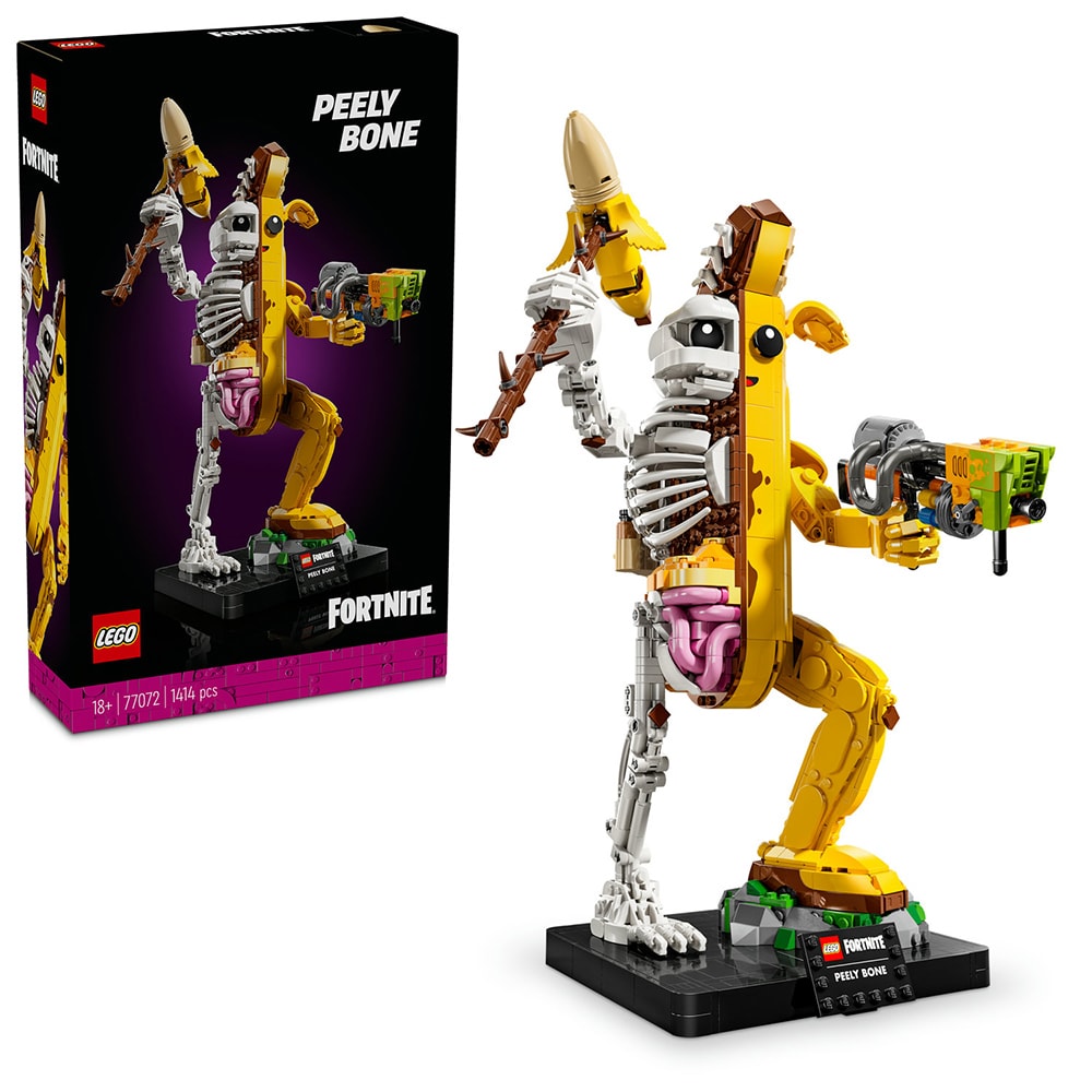 LEGO Fortnite: Peely Bone 77072, 18 ani+, 1414 piese