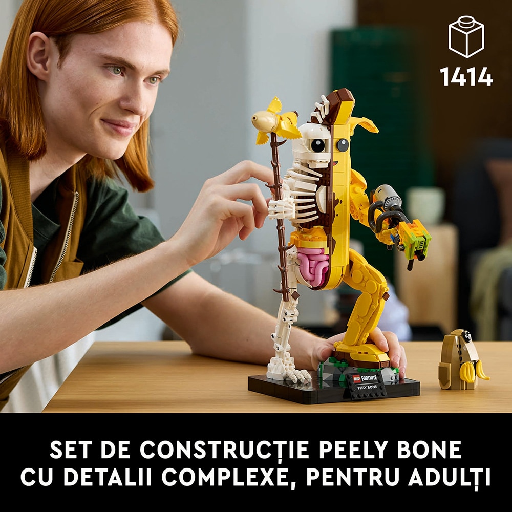 LEGO Fortnite: Peely Bone 77072, 18 ani+, 1414 piese