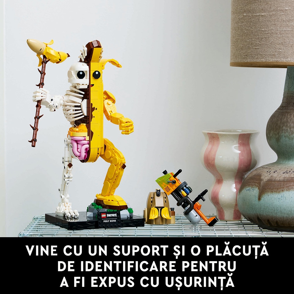 LEGO Fortnite: Peely Bone 77072, 18 ani+, 1414 piese