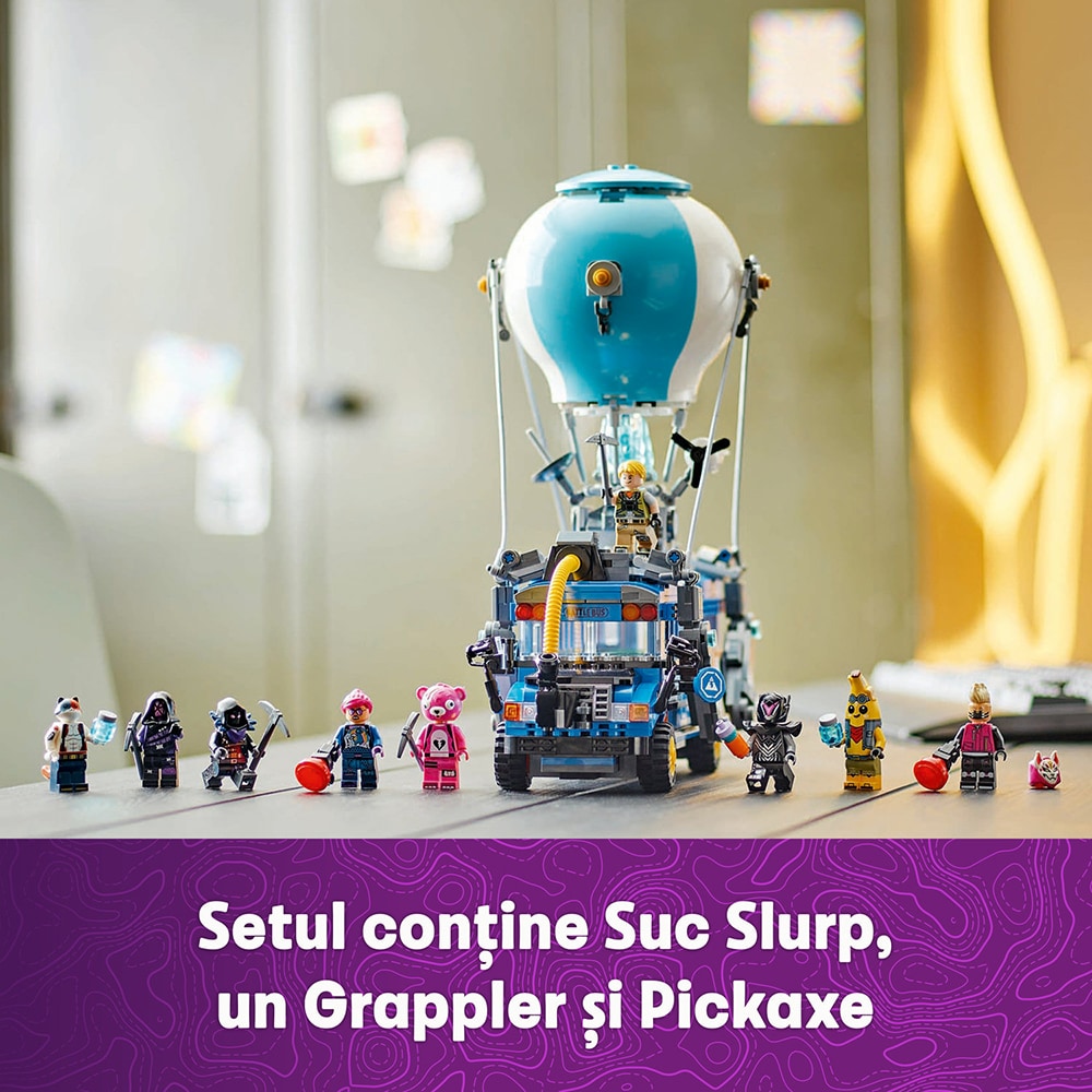 LEGO Fortnite: Battle Bus 77073, 9 ani+, 954 piese