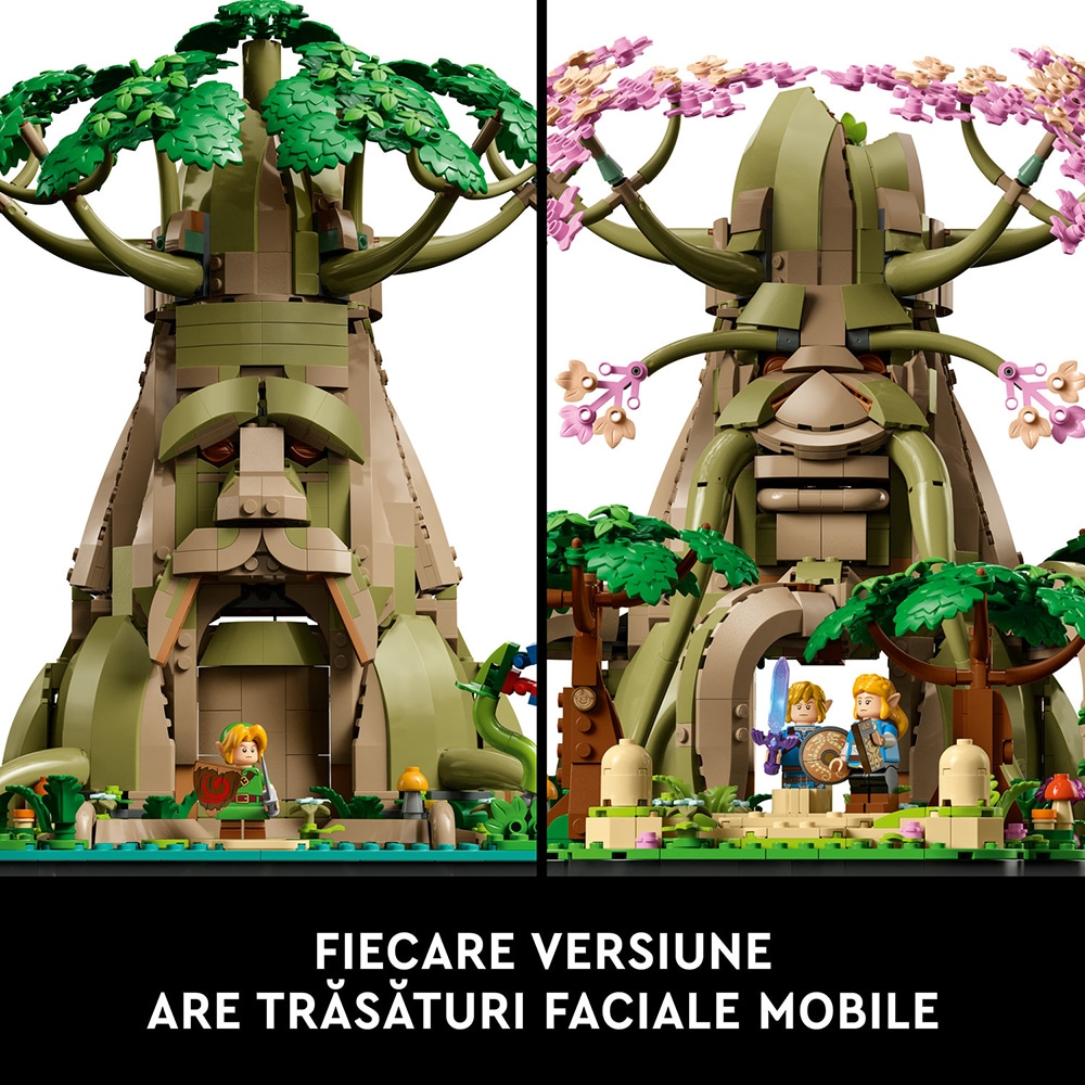 LEGO The Legend of Zelda: Great Deku Tree 2in1 77092, 18 ani+, 2500 piese