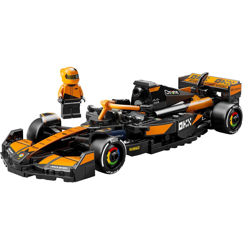 LEGO Speed Champions: Masina de curse McLaren F1 Team MCL38 77251, 10 ani+, 269 piese