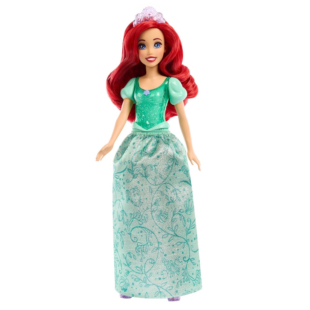 Papusa DISNEY PRINCESS Ariel MTHLW10, 3 ani+, turcoaz-mov