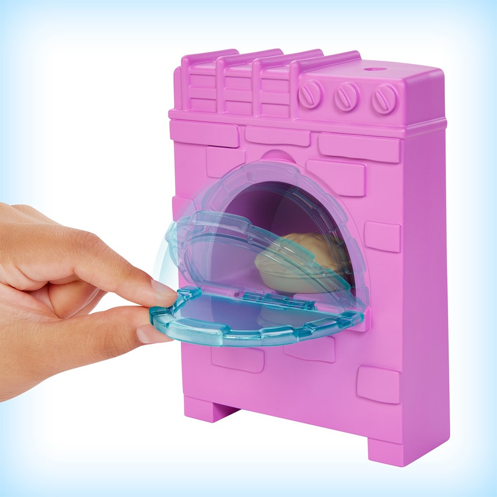 Papusa DISNEY PRINCESS Rapunzel pictorita MTHND68, 3 ani+, mov-roz