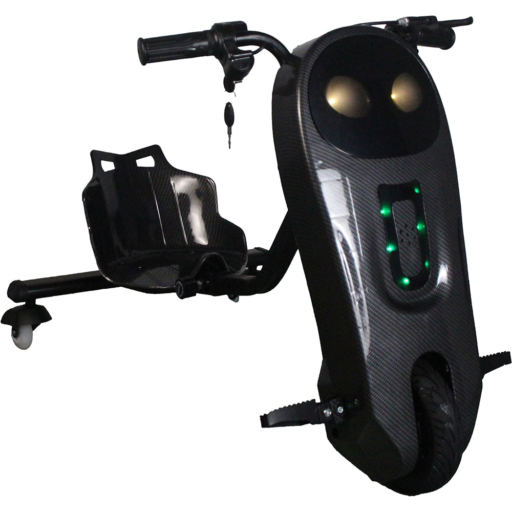 Tricicleta electrica MYRIA Drifter Sky Rider MY7057CA, 8 inch, carbon