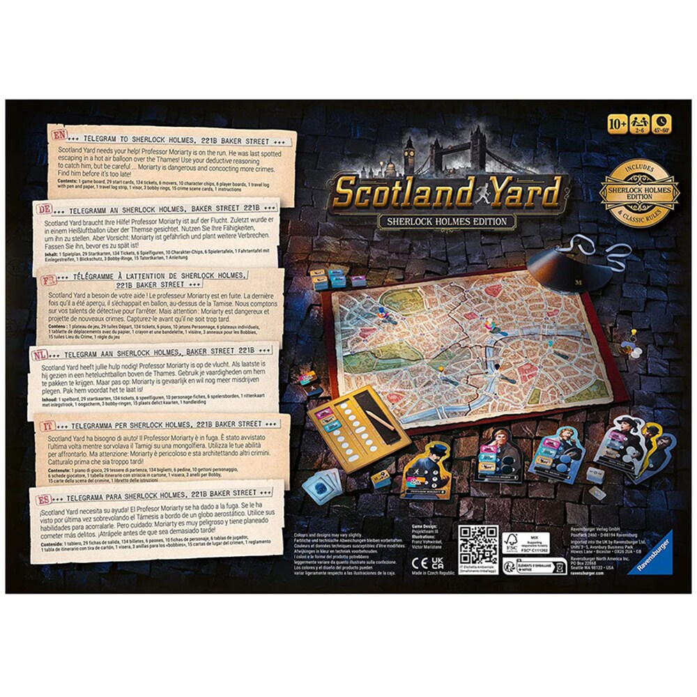 Joc de societate RAVENSBURGER La Cucaracha loop RVSG21161, 6 ani+, 2-4 jucatori