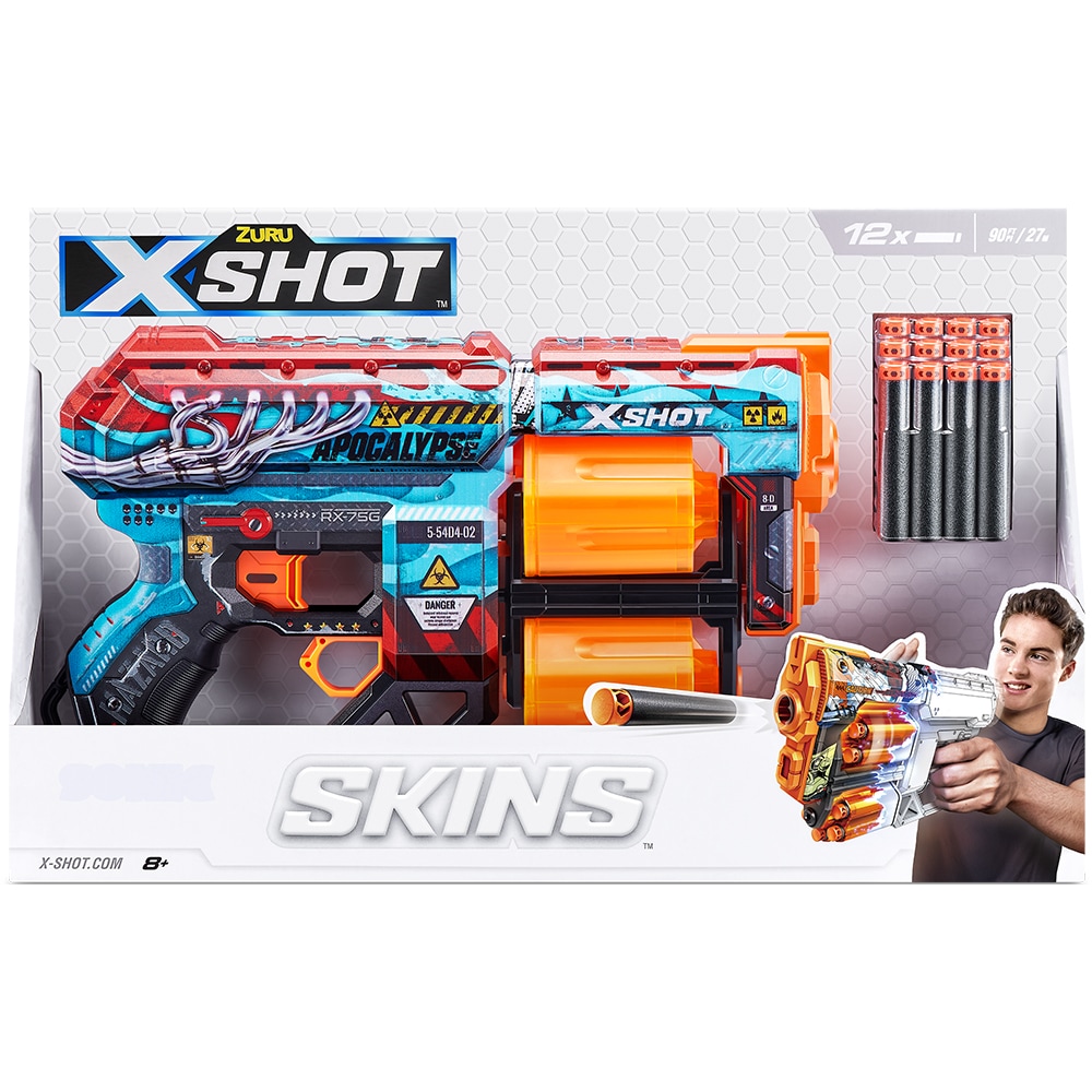 Jucarie de rol X-SHOT Excel Skins Dread - Sricker SH36517O, 8 ani+, multicolor
