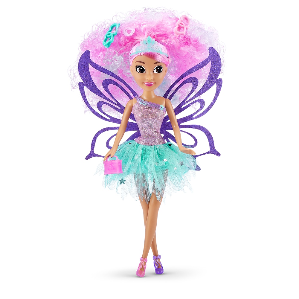 Papusa SPARKLE GIRLZ Hair Dreams SK100313O, 3 ani+, mov-roz