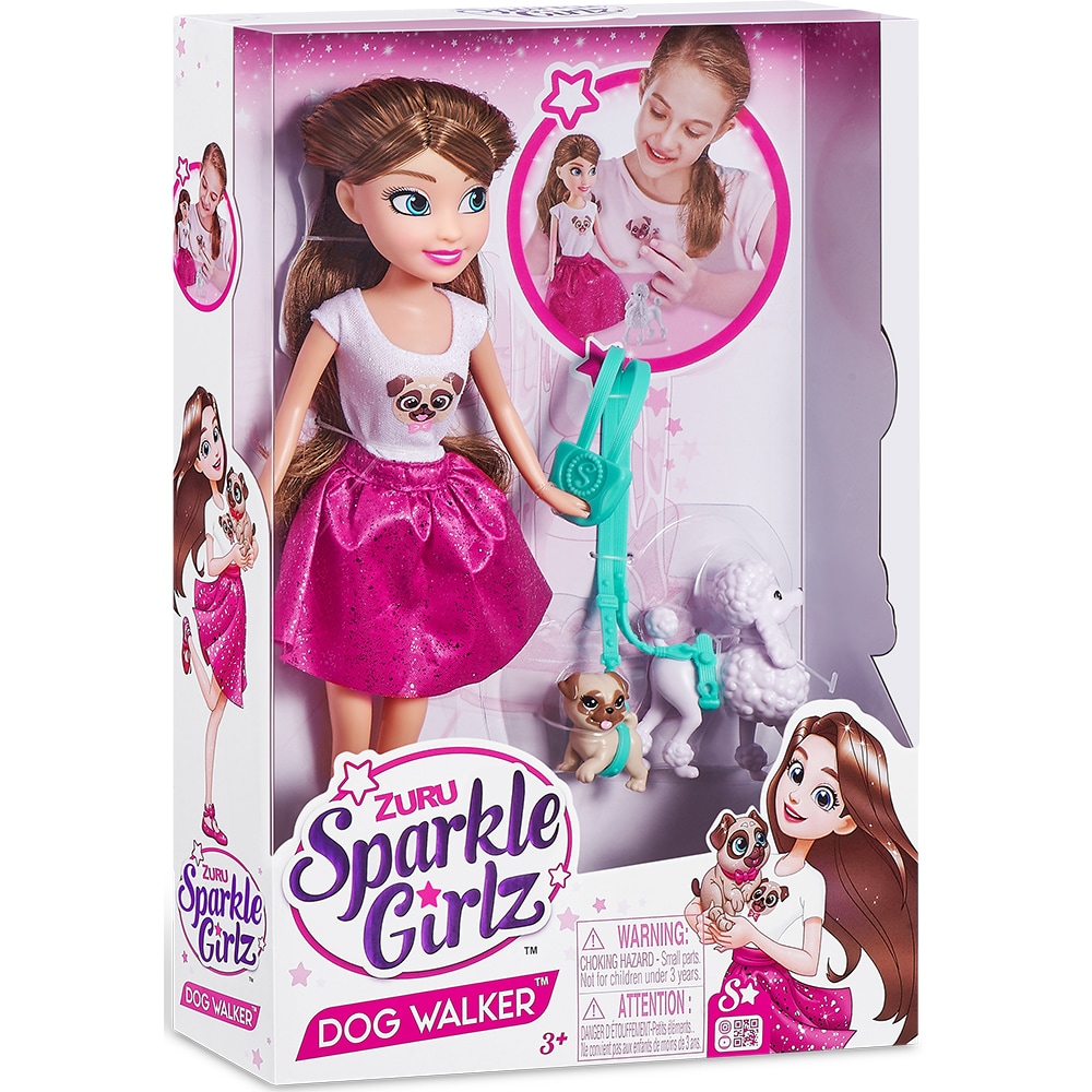 Papusa SPARKLE GIRLZ Figurine catelusi SK10065O, 3 ani+, multicolor