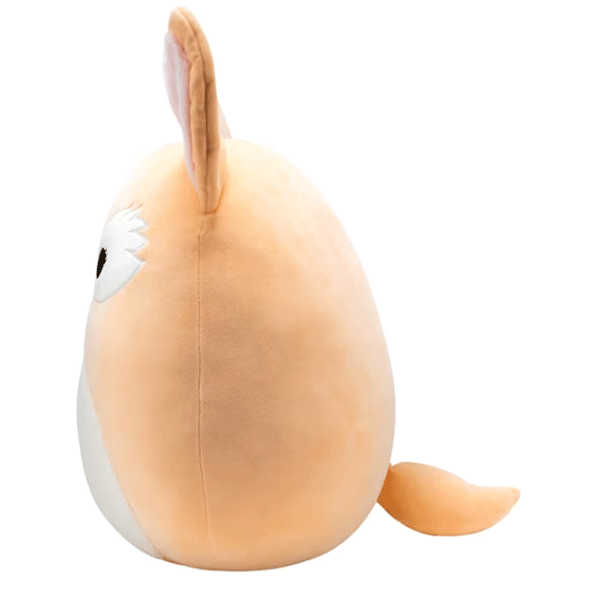 Jucarie de plus SQUISHMALLOWS Pace SQ24141O, 3 ani+, portocaliu-alb