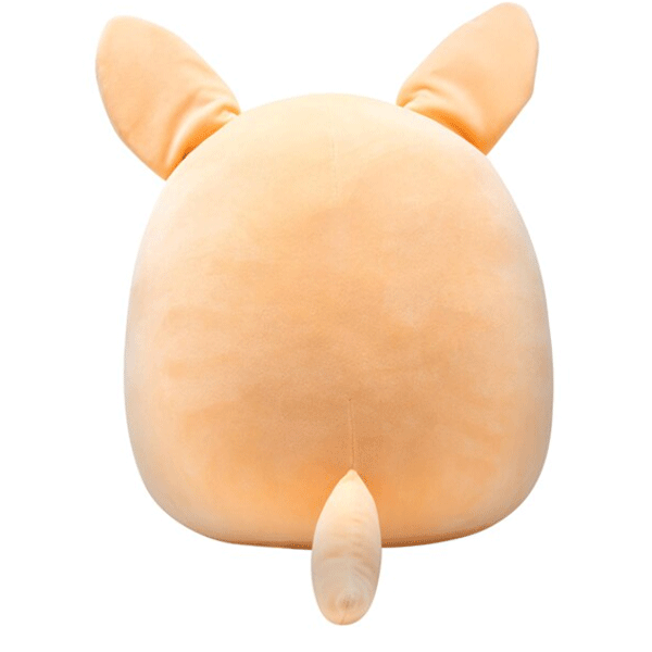 Jucarie de plus SQUISHMALLOWS Pace SQ24141O, 3 ani+, portocaliu-alb