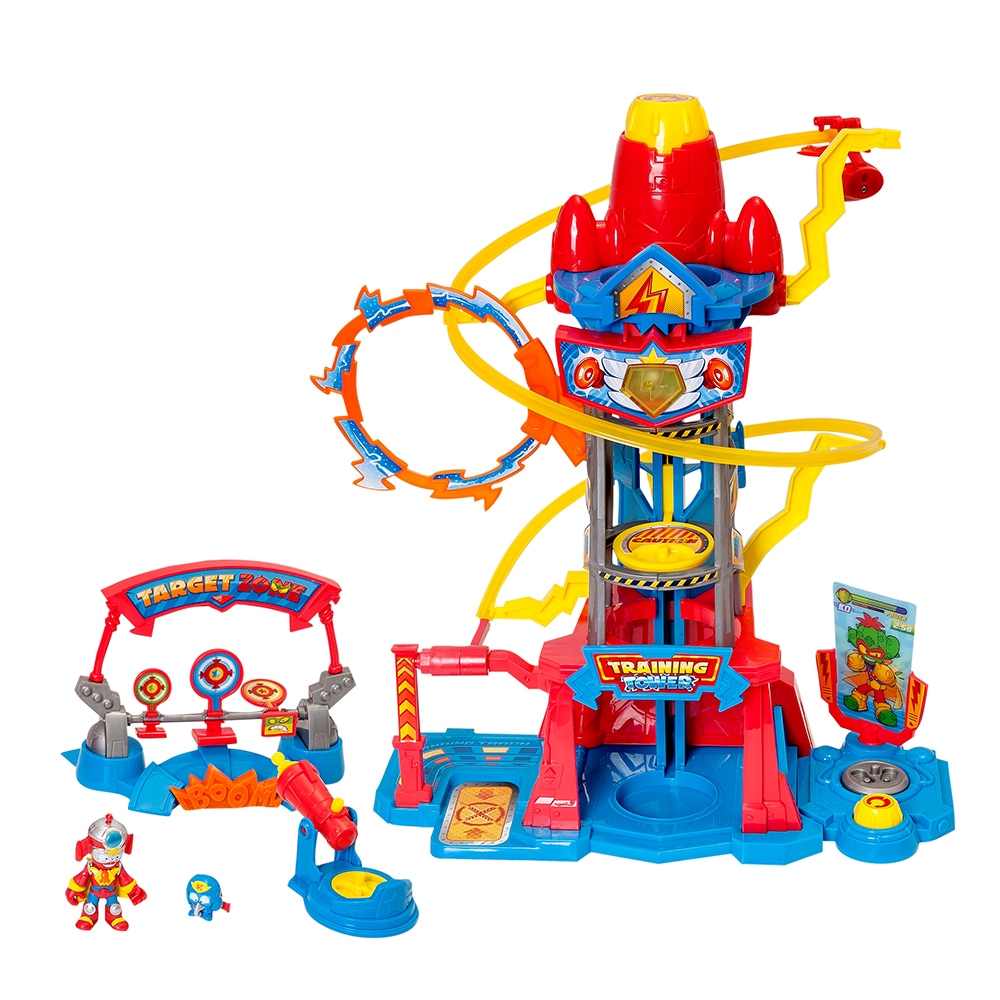 Set figurine SUPERZINGS Turnul de antrenament SZ9022O, 3 ani+, multicolor