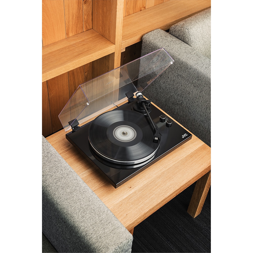 Pick-up JVC ALE534B, Bluetooth, negru