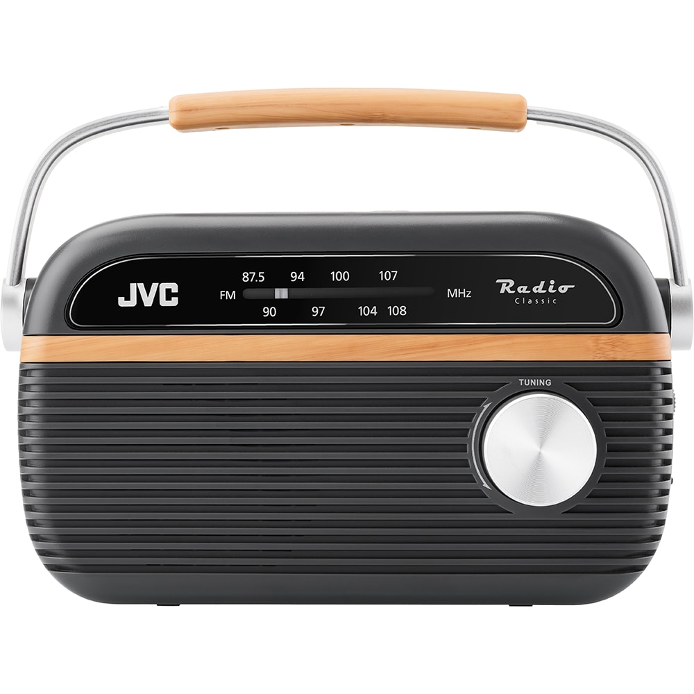 Radio portabil JVC RA-E215G, analog, gri