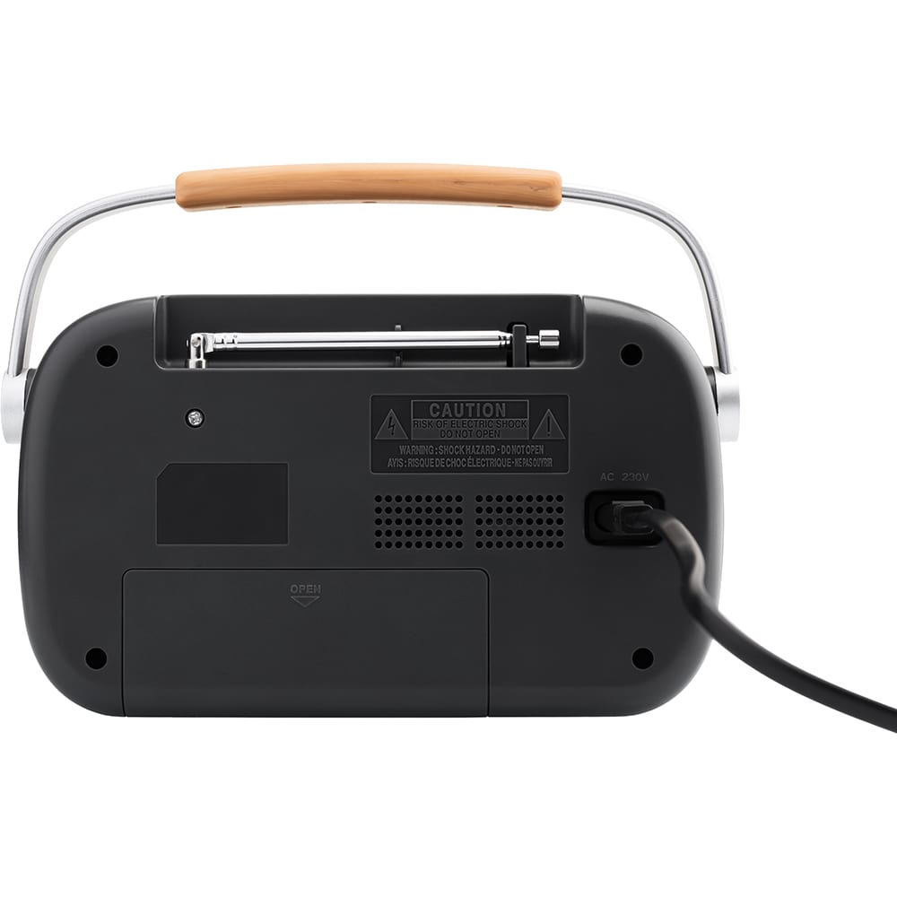 Radio portabil JVC RA-E215G, analog, gri