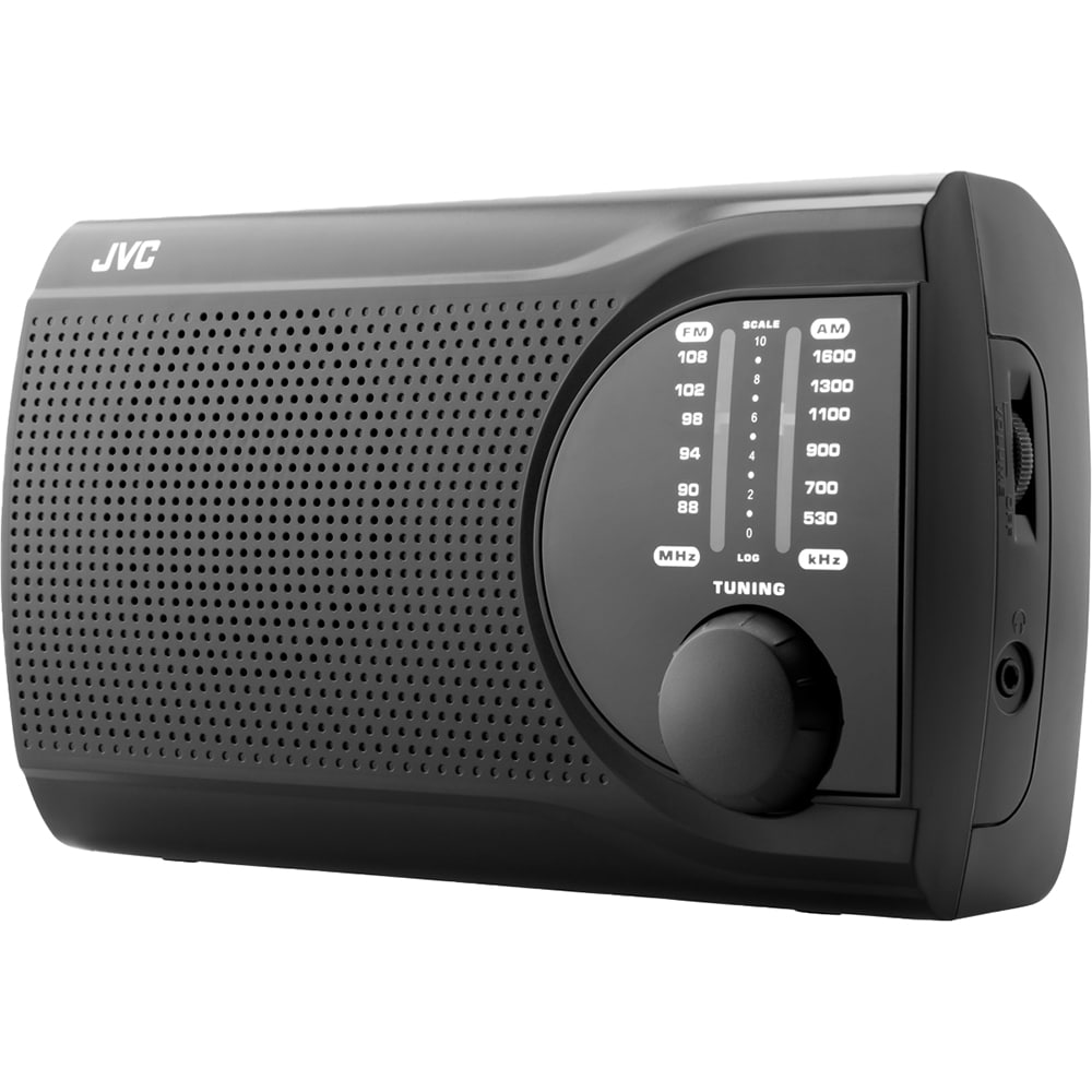 Radio JVC RA-E321B, negru