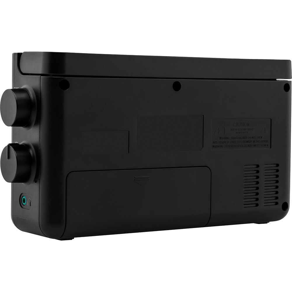 Radio portabil JVC RA-E435B, analog, negru