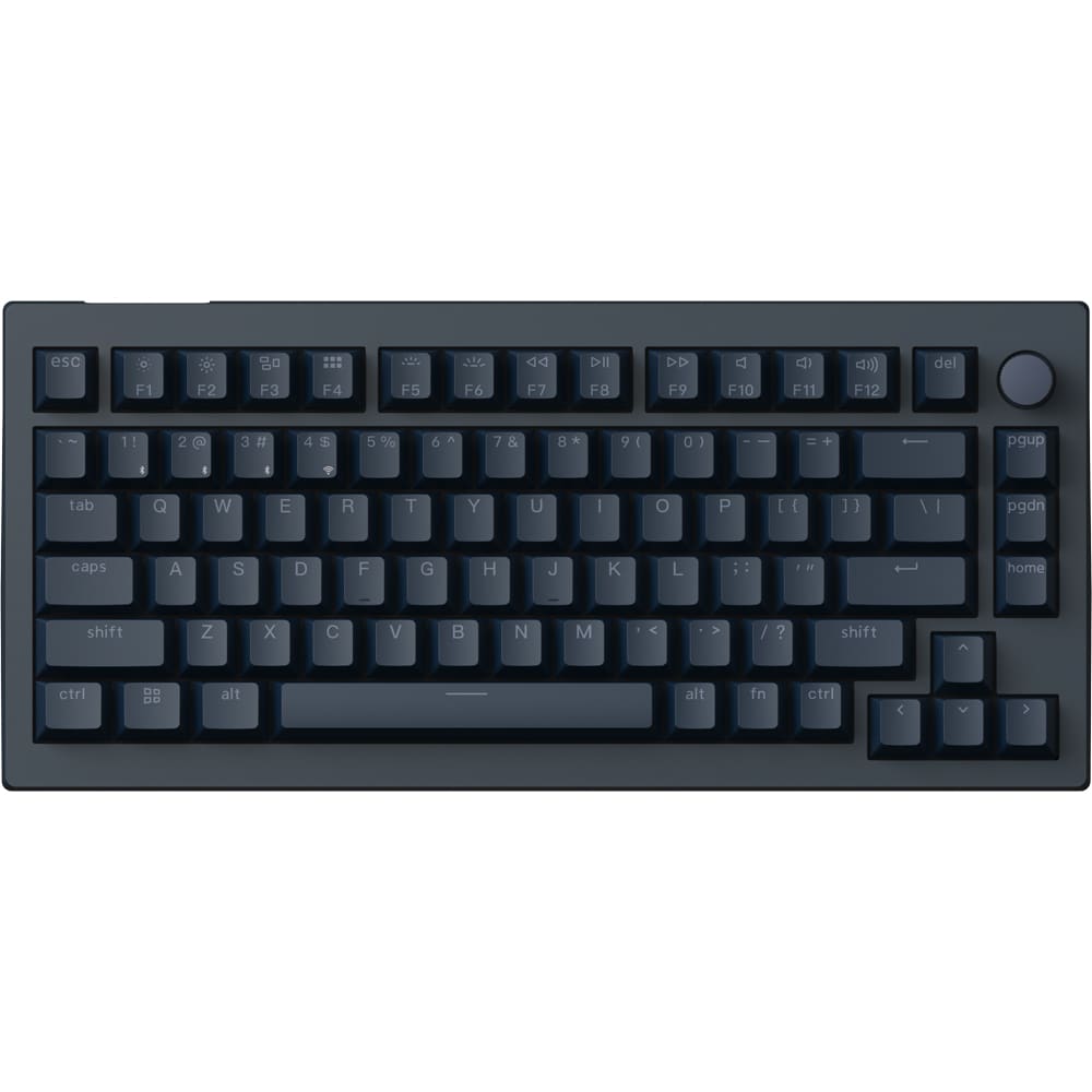 Tastatura Gaming Wireless magnetica KEYCHRON K18 He Witch Frost, Bluetooth, USB, negru