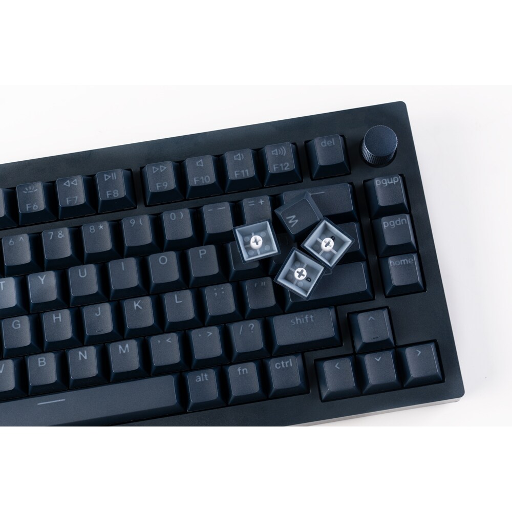 Tastatura Gaming Wireless magnetica KEYCHRON K18 He Witch Frost, Bluetooth, USB, negru