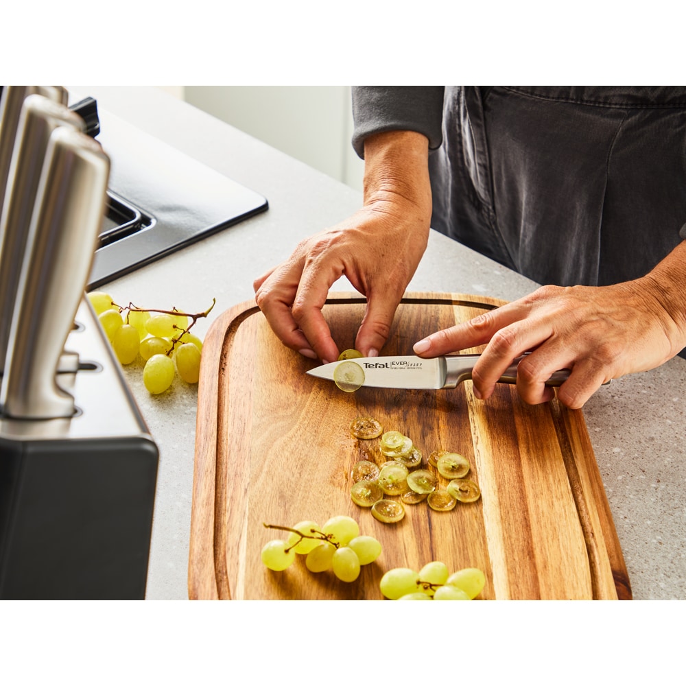 Set cutite TEFAL K2977S44, 6 piese, inox, argintiu