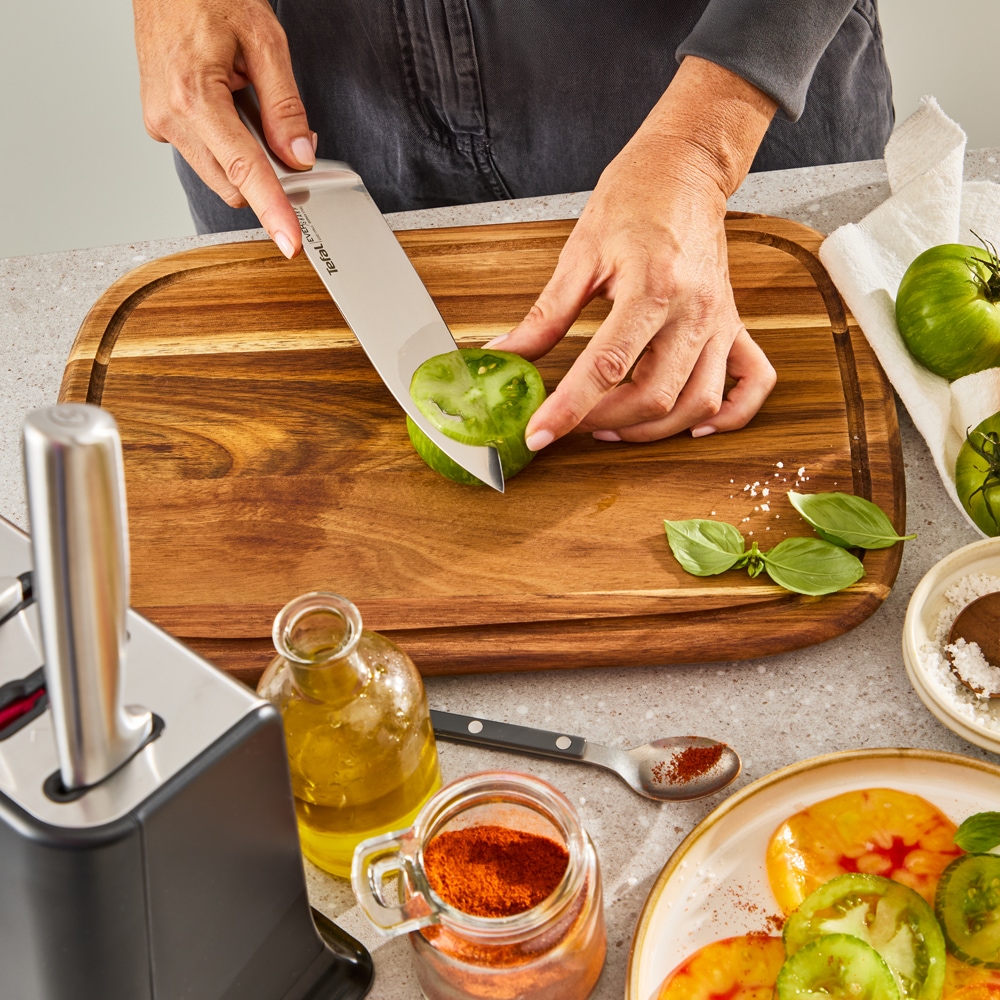 Set cutite TEFAL K2977S44, 6 piese, inox, argintiu