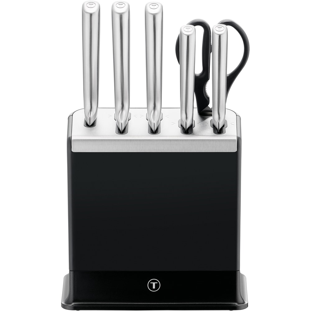 Set cutite TEFAL K2977S44, 6 piese, inox, argintiu