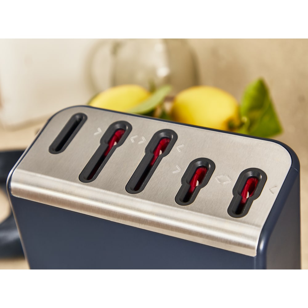 Set cutite TEFAL K297S644, 5 piese, inox, negru