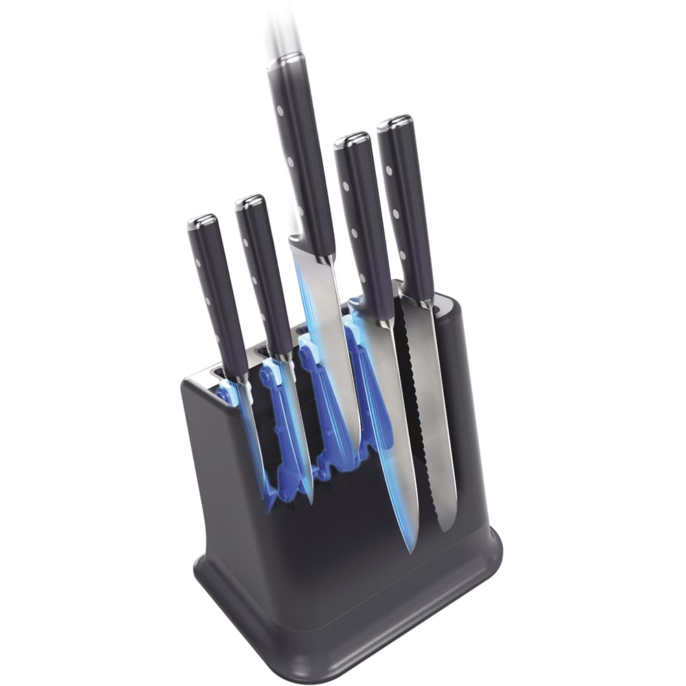 Set cutite TEFAL K297S644, 5 piese, inox, negru