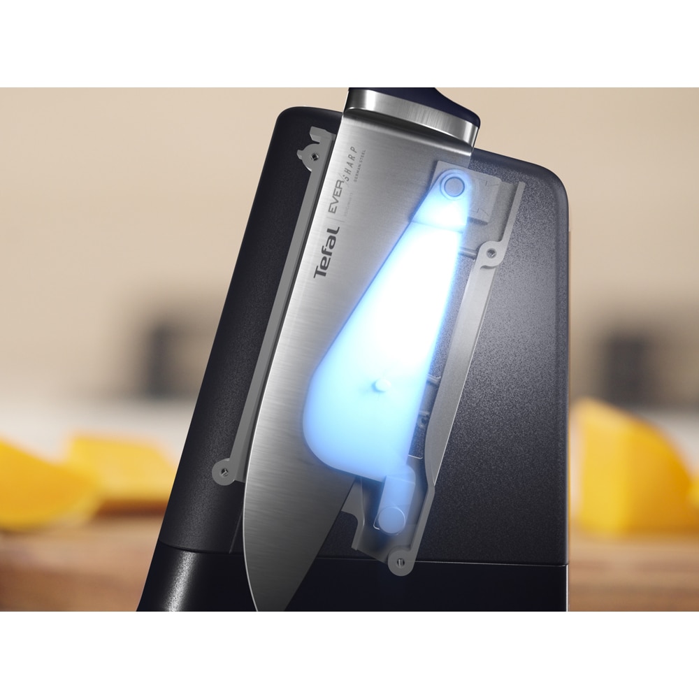 Set cutite TEFAL K297S644, 5 piese, inox, negru