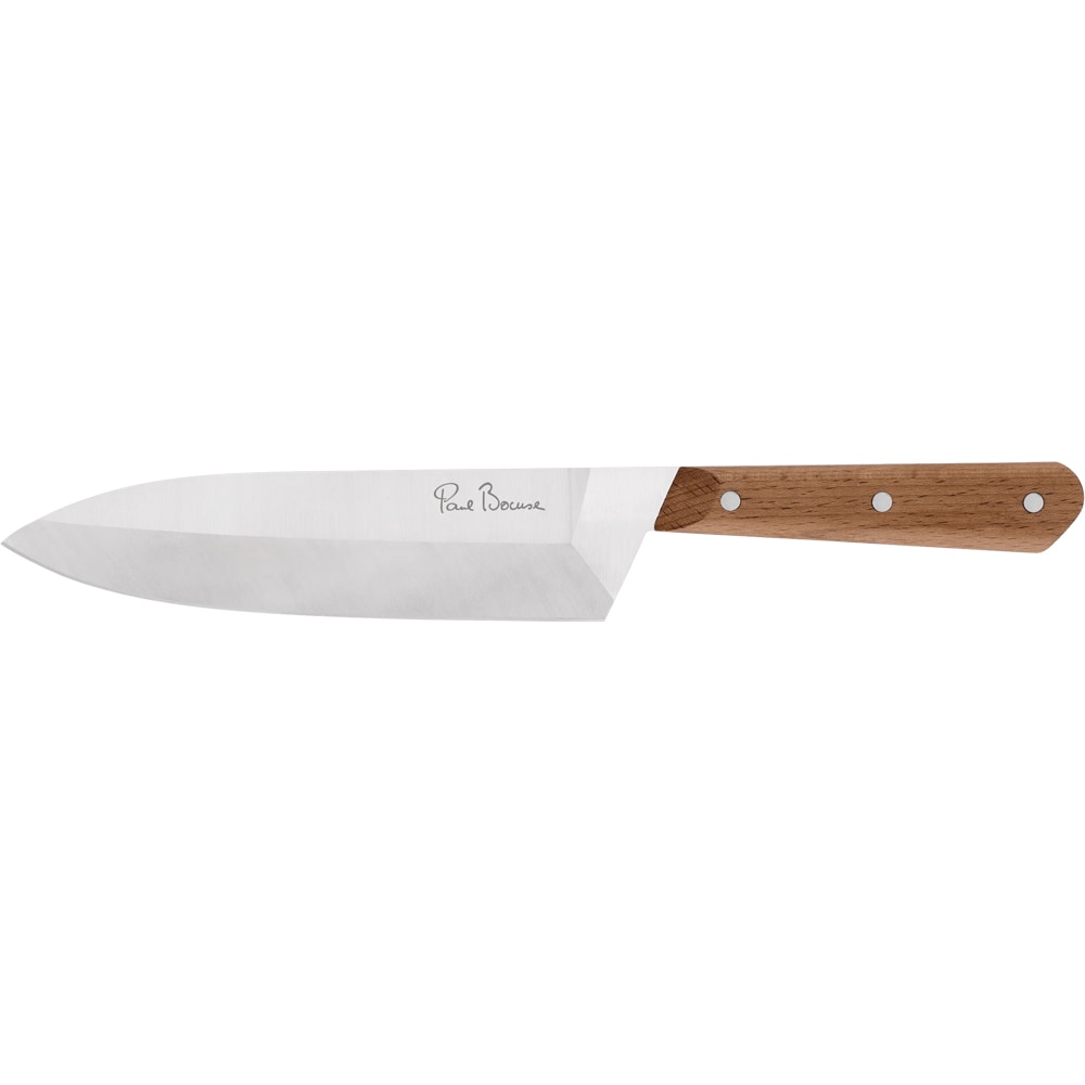 Cutitul Bucatarului TEFAL K4220104, 18 cm, inox, maro