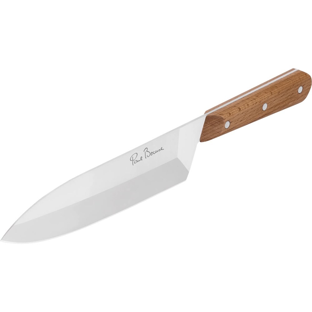 Cutitul Bucatarului TEFAL K4220104, 18 cm, inox, maro