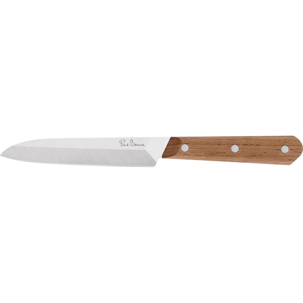 Cutit univesal TEFAL Paul Bocuse K4221204, 12 cm, inox, maro