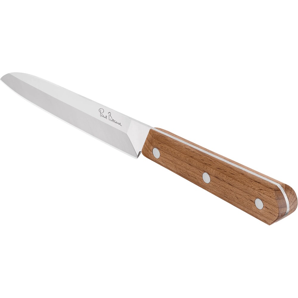 Cutit univesal TEFAL Paul Bocuse K4221204, 12 cm, inox, maro