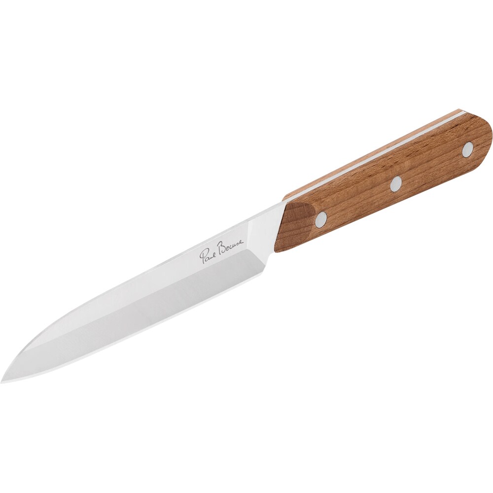 Cutit univesal TEFAL Paul Bocuse K4221204, 12 cm, inox, maro