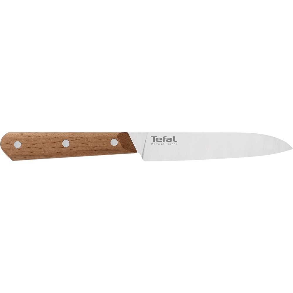 Set cutite TEFAL Paul Bocuse K422S304, 3 piese, 12-18cm, inox, maro