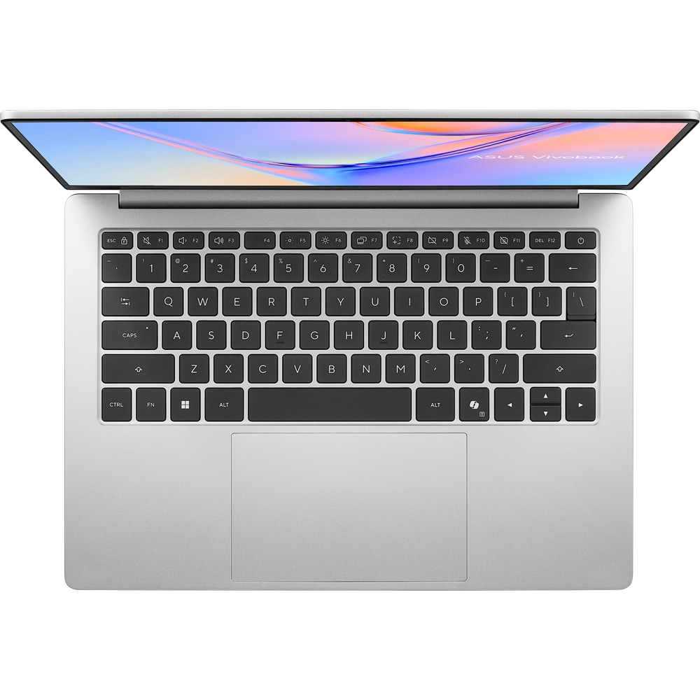 Laptop ASUS Vivobook S14 K5452MA-TM169, Intel Core 7 350 pana la 4.8GHz, 16" WUXGA, 16GB, SSD 512GB, Intel Graphics, Free Dos, Matte Gray