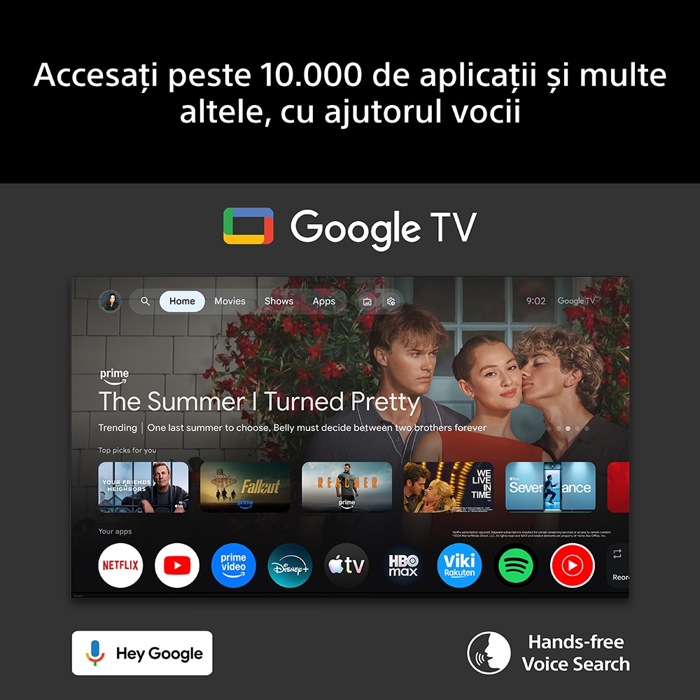 Televizor OLED Smart SONY BRAVIA 6 55A65, Ultra HD 4K, HDR, 139cm